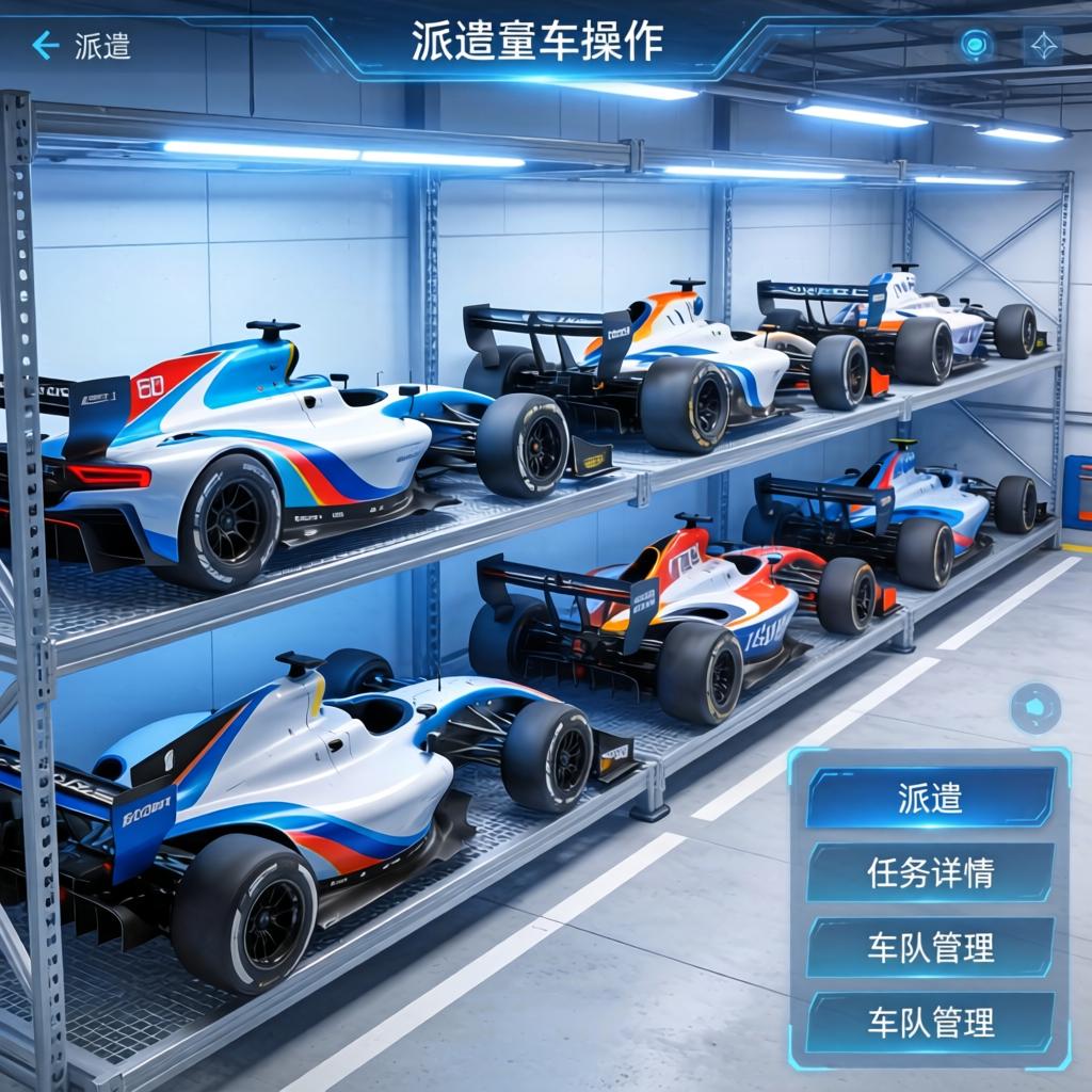 QQ飞车赛车派遣玩法已经上线几天啦~大家都去完成派遣任务了吗？第一张图