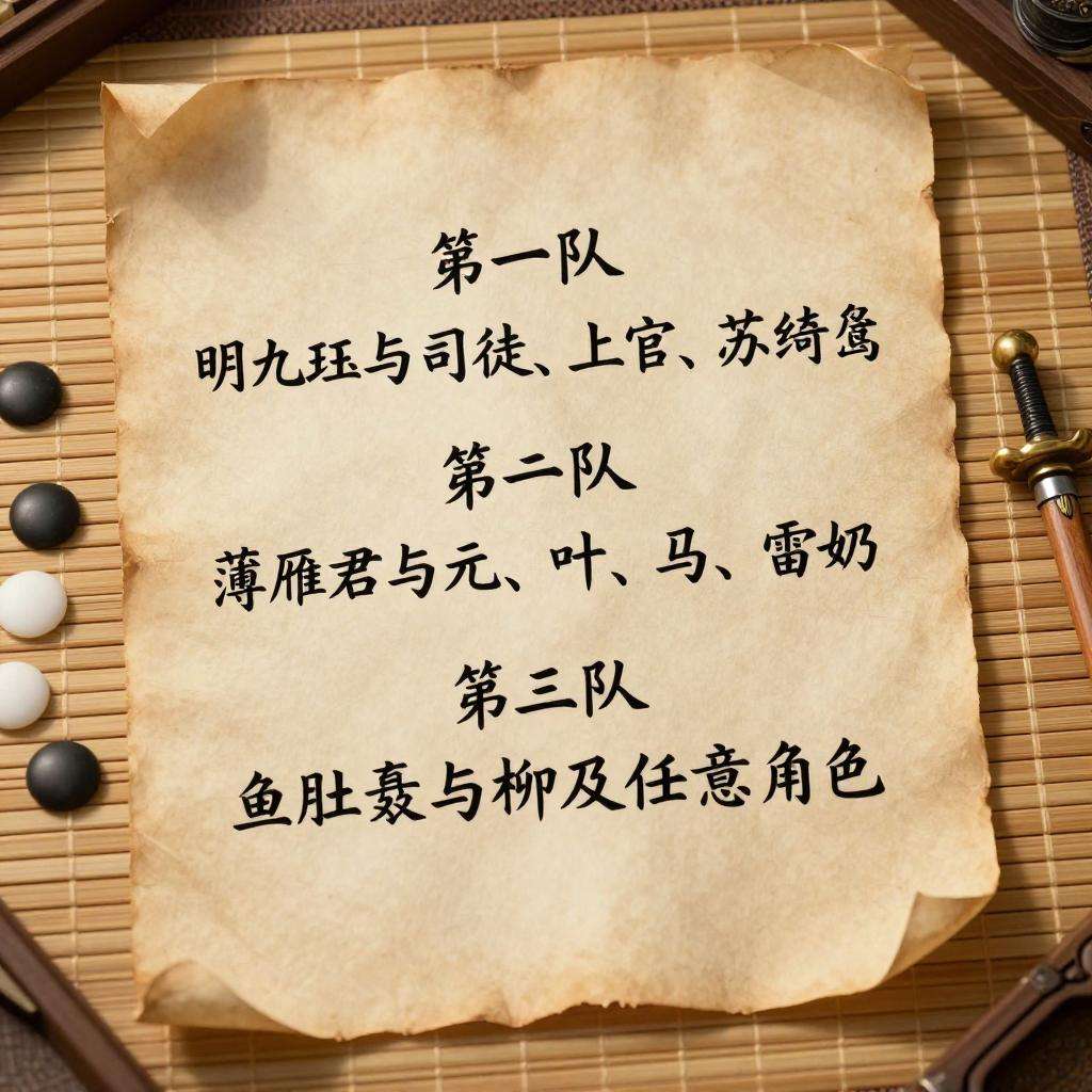 江湖如梦【江湖攻略】群侠称雄建议阵容 江湖如梦【江湖攻略】群侠称雄建议阵容第一张图