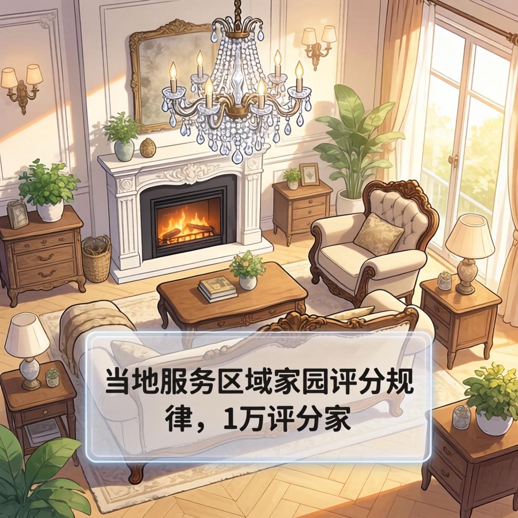 心动小镇家园评分规律，1万评分家具建材汇总官方正版下载 - 极玩家