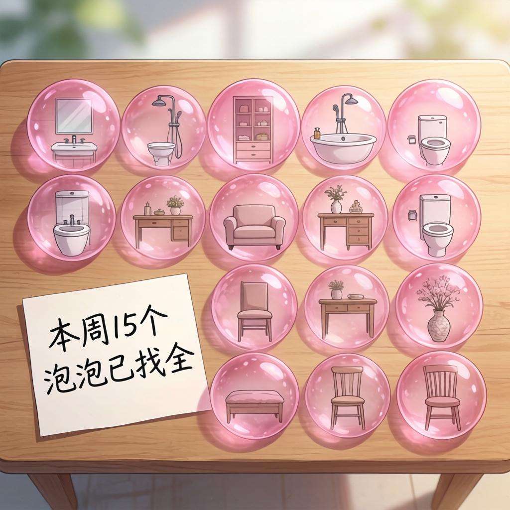心动小镇心动小镇 10月12日15个粉色泡泡家具泡泡全 心动小镇心动小镇 10月12日15个粉色泡泡家具泡泡全第一张图
