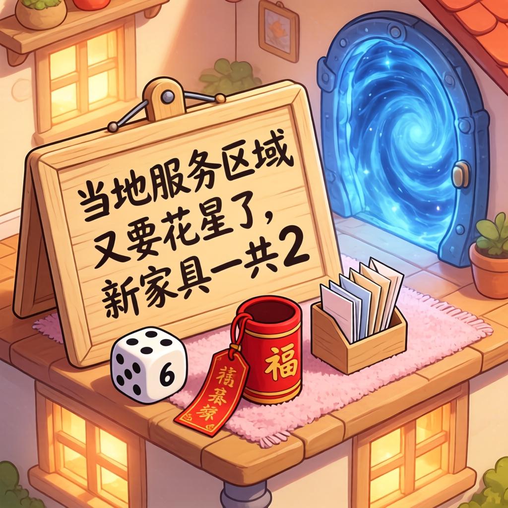 心动小镇又要花星了，新家具一共2810星！官方正版下载 - 极玩家