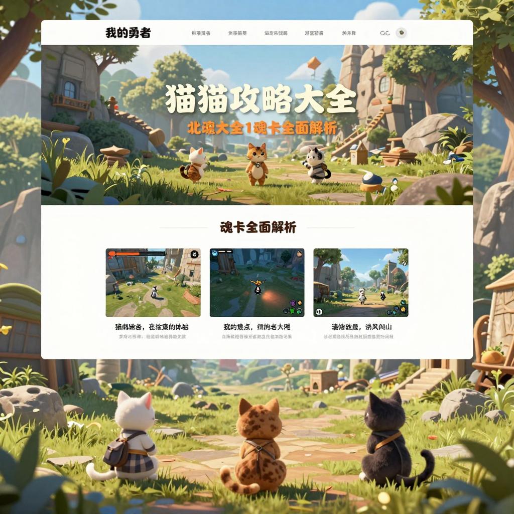 我的勇者[猫猫攻略大全1]魂卡全面解析官方正版下载 - 极玩家