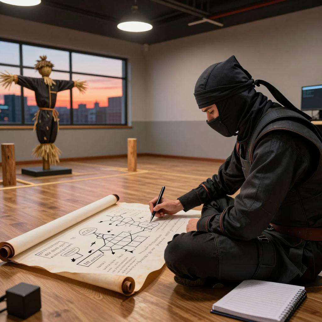 我的勇者【要自信起来】忍者登神之路---天赋篇第一张图