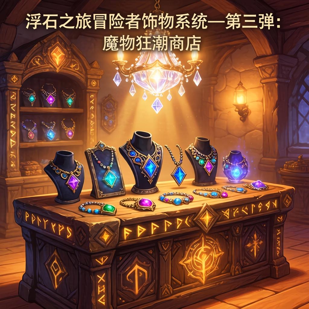 浮石之旅冒险者饰物系统—第三弹，魔物狂潮商店官方正版下载 - 极玩家