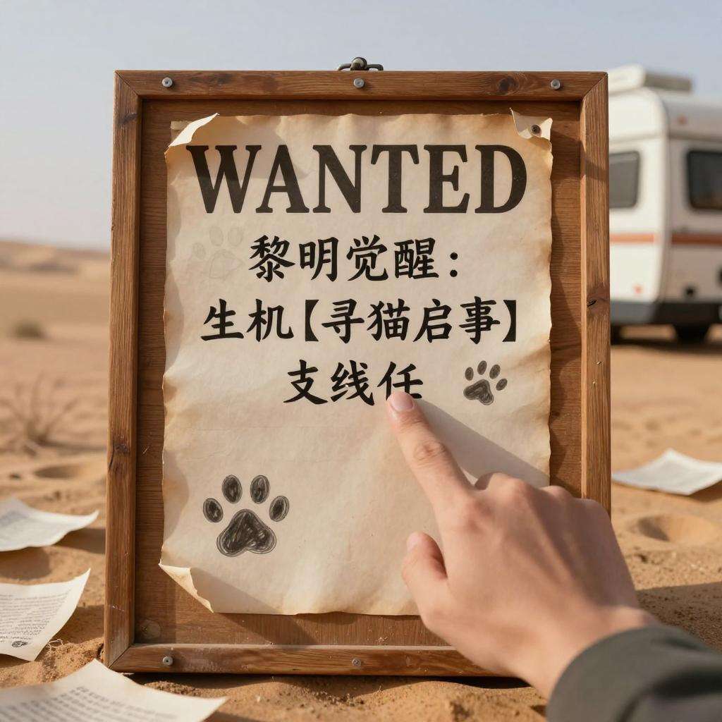 黎明觉醒：生机【寻猫启事】支线任务可做第一张图