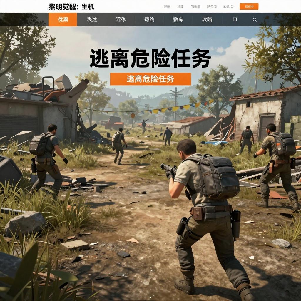 黎明觉醒：生机逃离危险任务攻略官方正版下载 - 极玩家