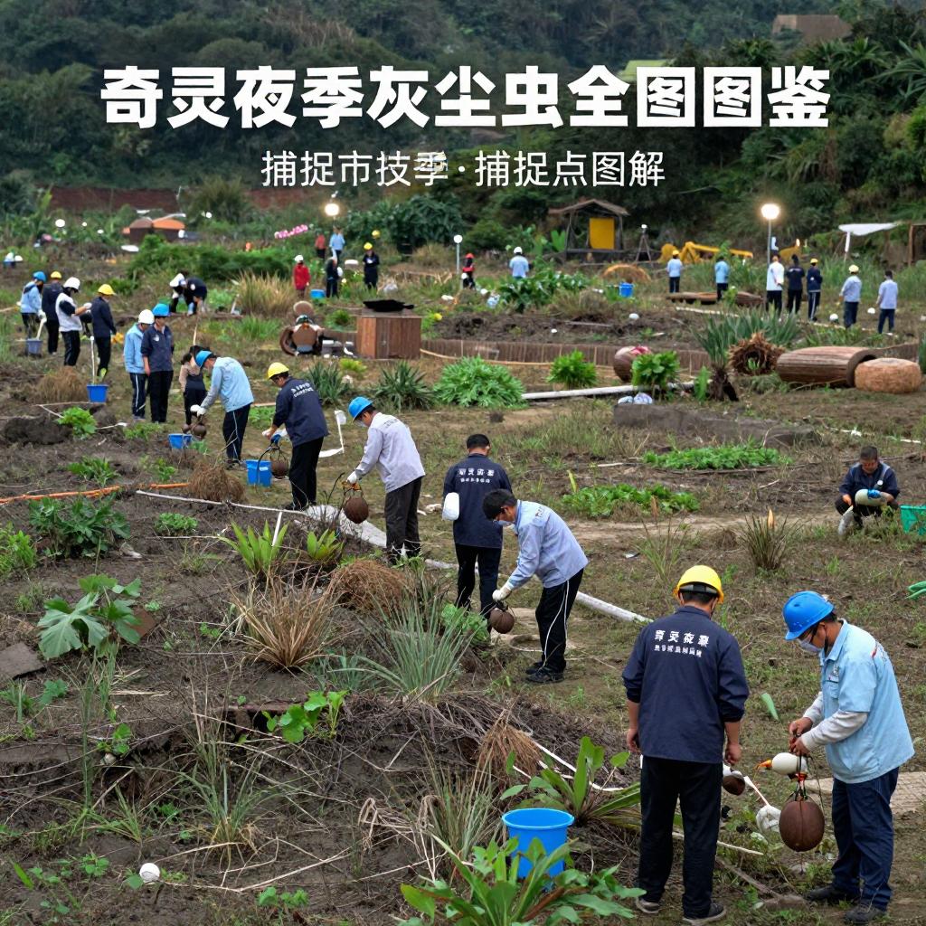 心动小镇奇灵夜季灰尘虫全图鉴攻略捕捉点图解官方正版下载 - 极玩家