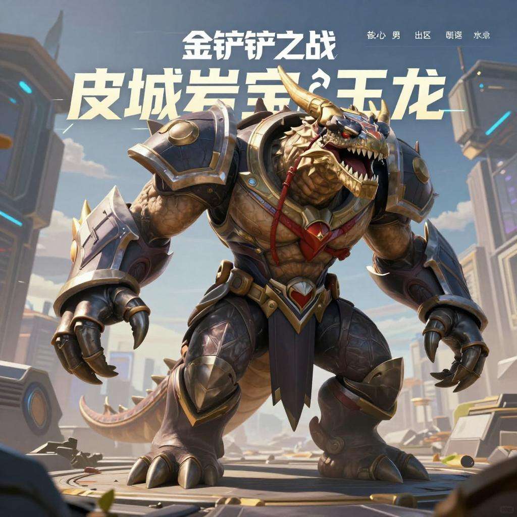 金铲铲之战皮城岩宝霸王龙！版本最强高难度阵容！官方正版下载 - 极玩家