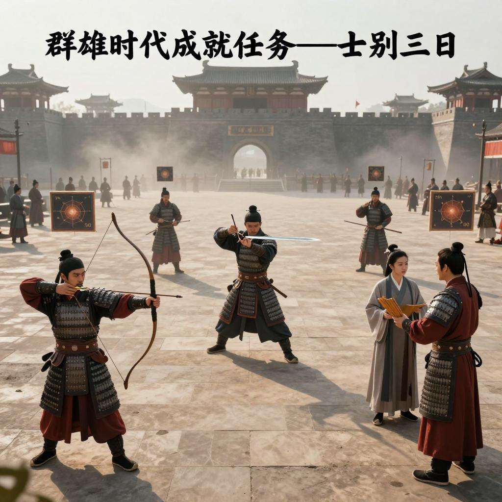 群雄时代成就任务———士别三日第一张图