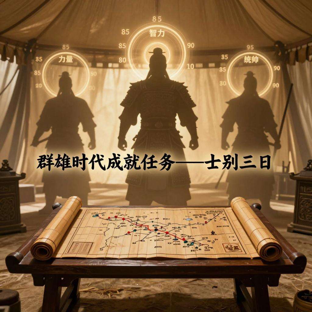 群雄时代成就任务———士别三日官方正版下载 - 极玩家