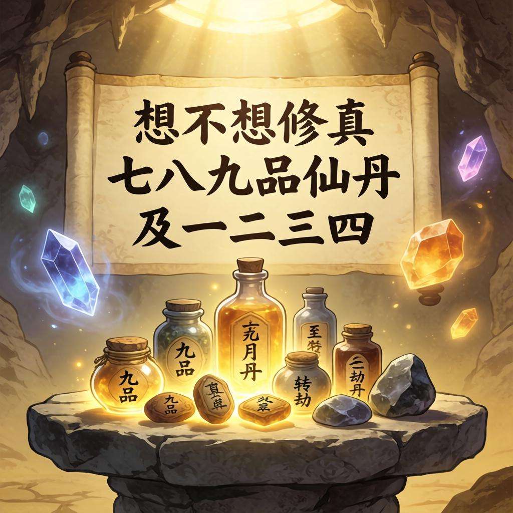 想不想修真七八九品仙丹及一二三四转劫丹在哪里获取官方正版下载 - 极玩家