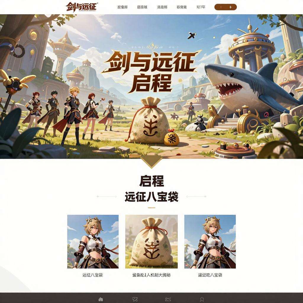 剑与远征：启程【远征八宝袋】鲨鱼吃人机制大揭秘官方正版下载 - 极玩家