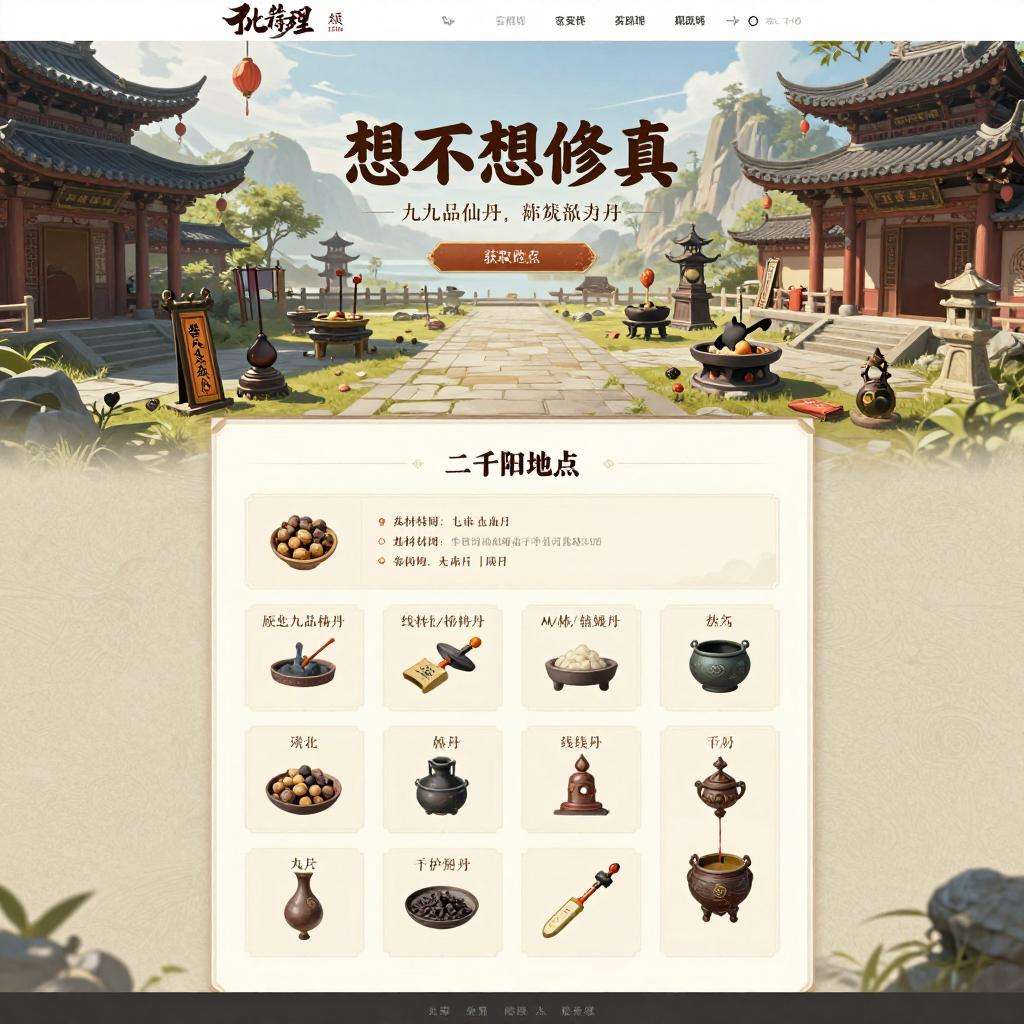 想不想修真七八九品仙丹及一二三四转劫丹在哪里获取官方正版下载 - 极玩家