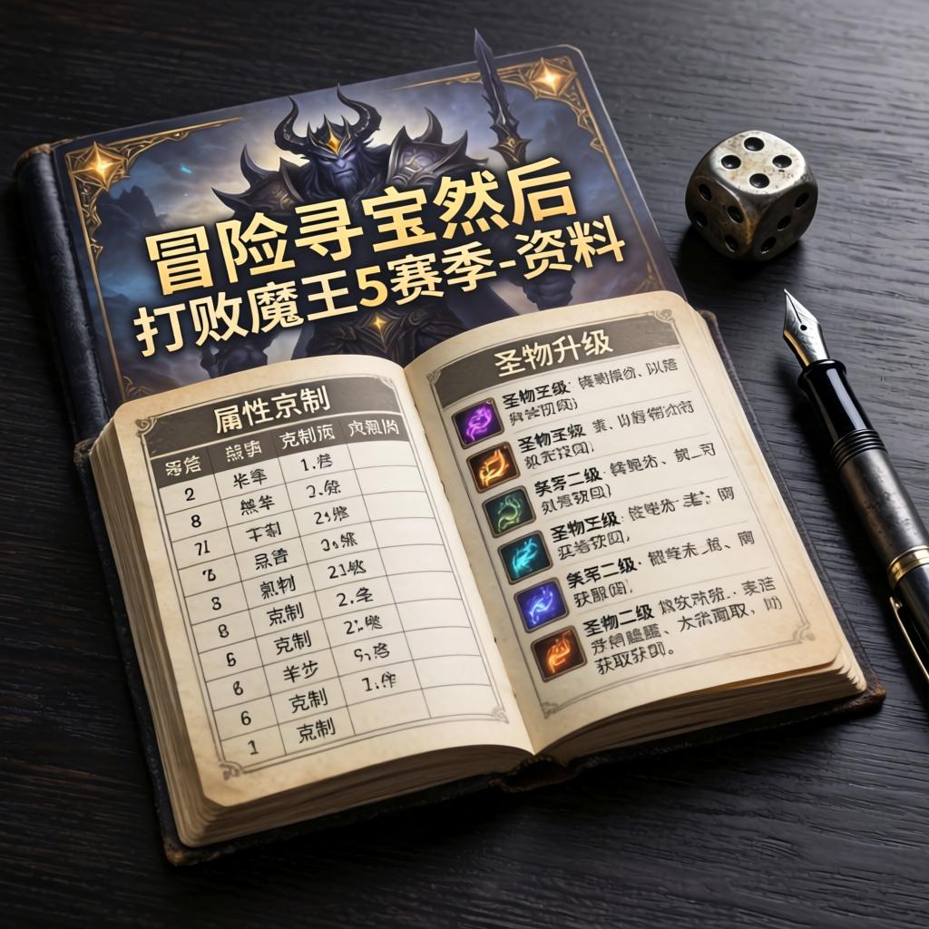 冒险寻宝然后打败魔王S5赛季-资料表魔王表更新和属性克制表，全圣物升满表，持续更新官方正版下载 - 极玩家