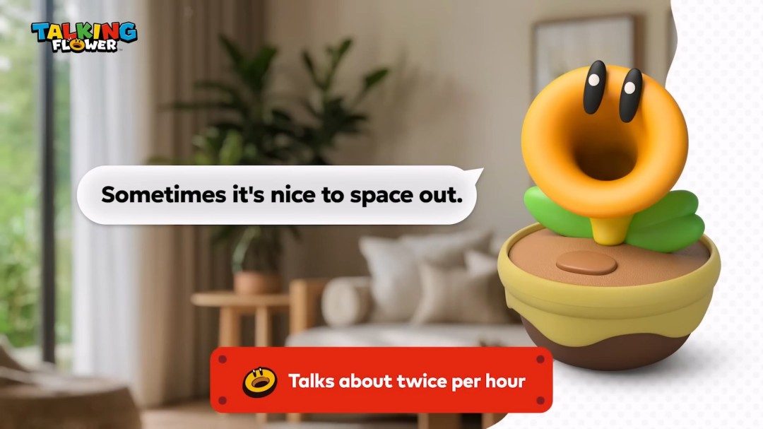 任天堂官方授权会说话的花开启预购 售价35美元