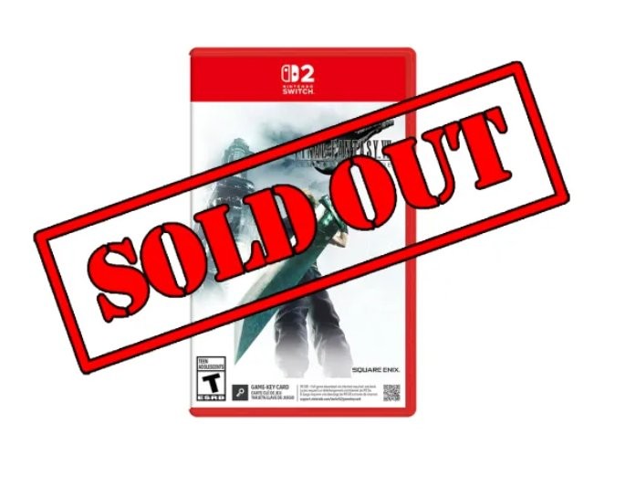 太火爆了！ 《最终幻想7》NS2重制实体版在美国几乎售罄