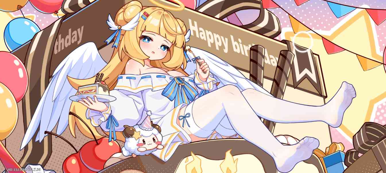 盲盒派对盲盒百科 角色篇 贪吃天使-芙洛丽亚官方正版下载 - 极玩家