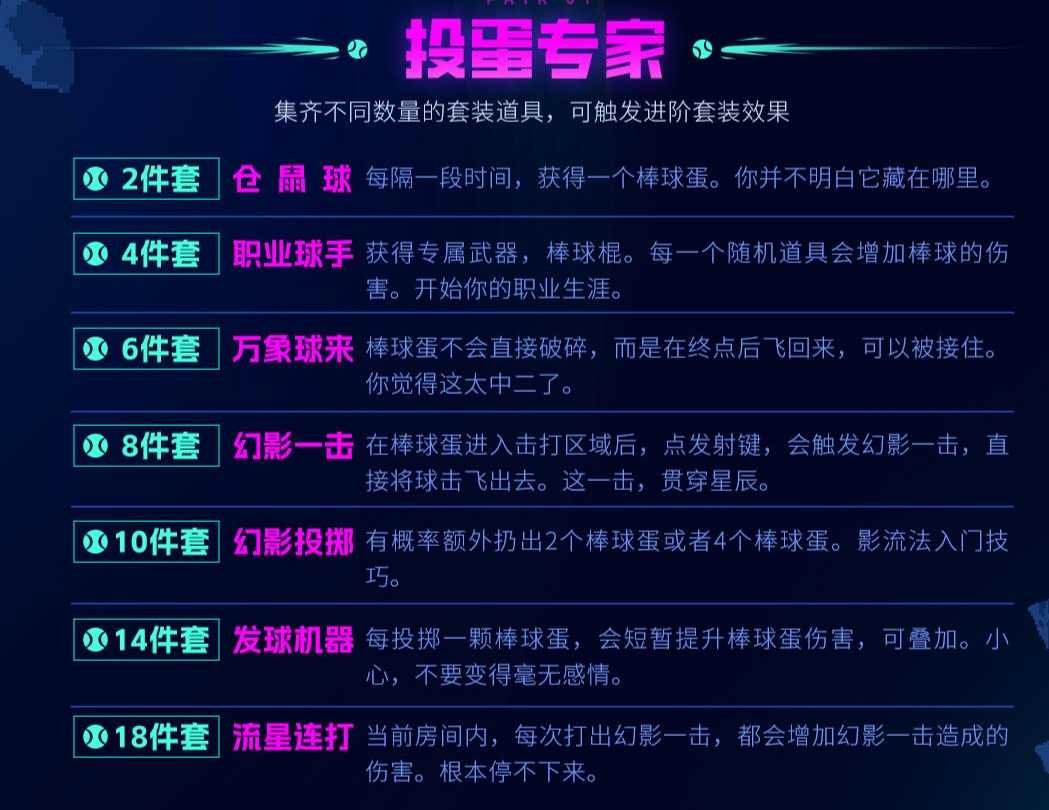 霓虹深渊：无限投蛋专家 套装玩法介绍官方正版下载 - 极玩家