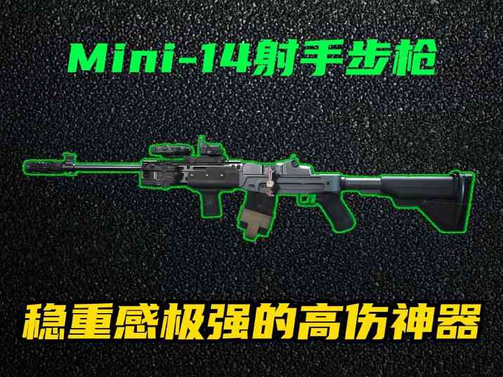 三角洲行动【全面战场】Mini-14射手步枪改装！中远程稳压还是短板明显？官方正版下载 - 极玩家