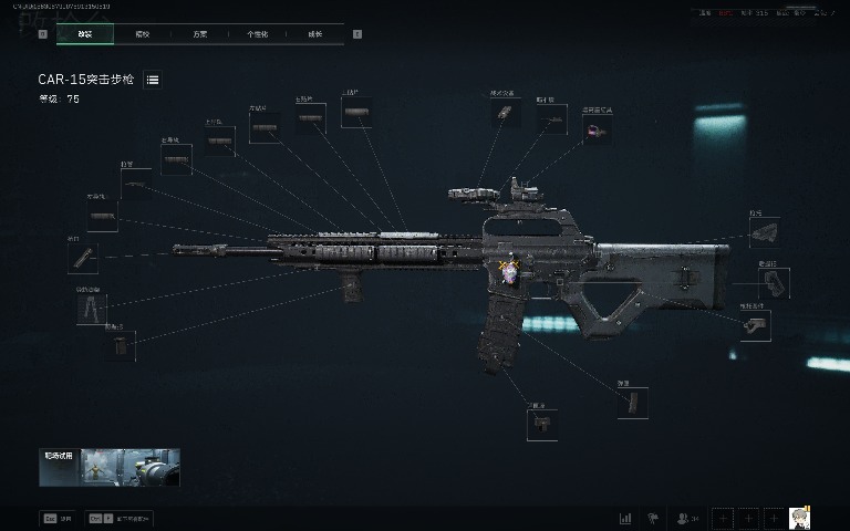 三角洲行动【全面战场】改装版CAR-15突击步枪新手友好，中近距离可靠之选！(图2)