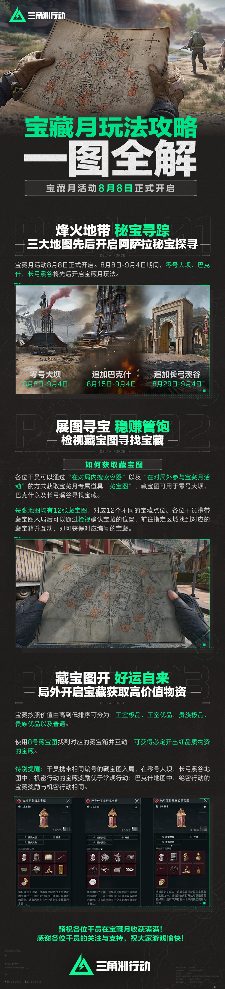 三角洲行动宝藏月玩法攻略一图全解！官方正版下载 - 极玩家