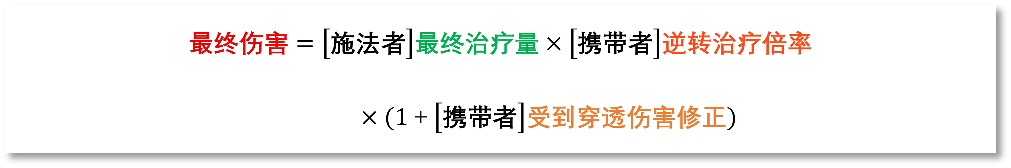 铃兰之剑：为这和平的世界【科普】伤害、治疗量、护盾值计算公式汇总(图13)