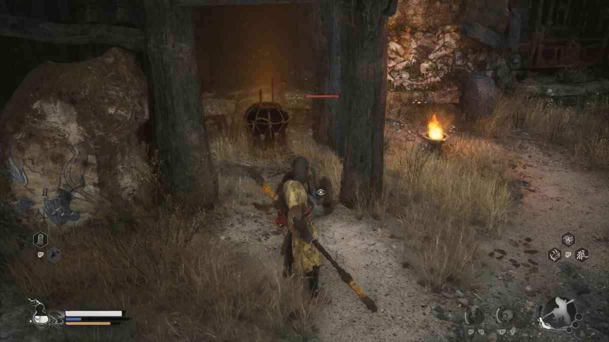 黑神话：悟空《黑神话悟空》第二章隐藏BOSS位置与定风珠获取攻略 黑神话悟空定风珠怎么获得_蝮蝂(图1)