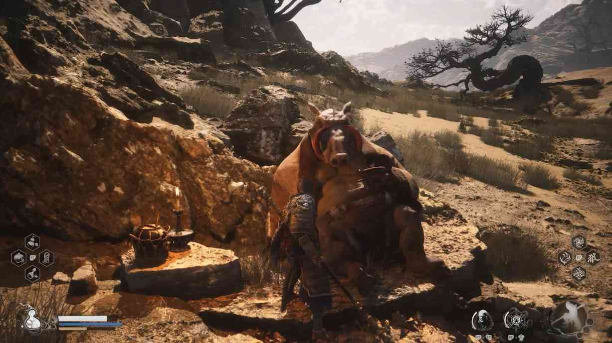 黑神话：悟空《黑神话悟空》第二章隐藏BOSS位置与定风珠获取攻略 黑神话悟空定风珠怎么获得_蝮蝂(图2)