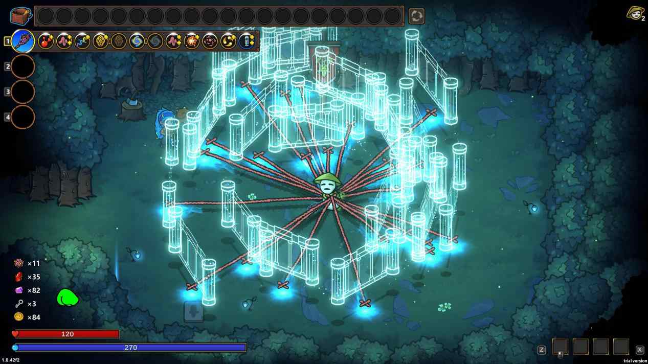 魔法工艺【魔法工艺】光之墙旋转阵线，无敌防御阵！(图2)