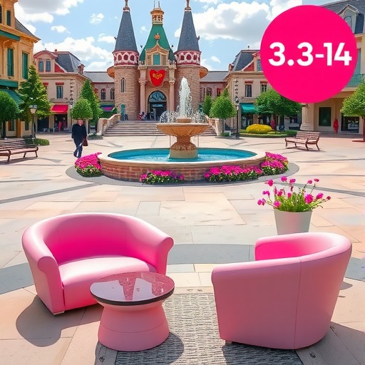 心动小镇心动小镇 3.8-3.14粉色泡泡家具位置攻略(图2)