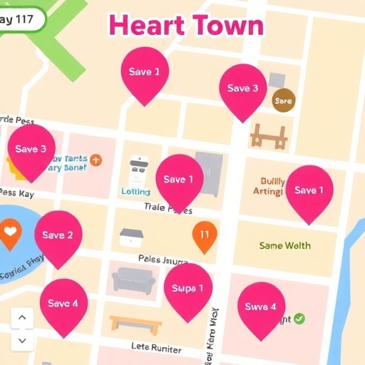 心动小镇心动小镇 1月11~17日每周粉色家具泡泡位置(图1)