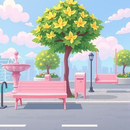 心动小镇心动小镇 5.17~5.23 全粉色泡泡家具位置(图1)