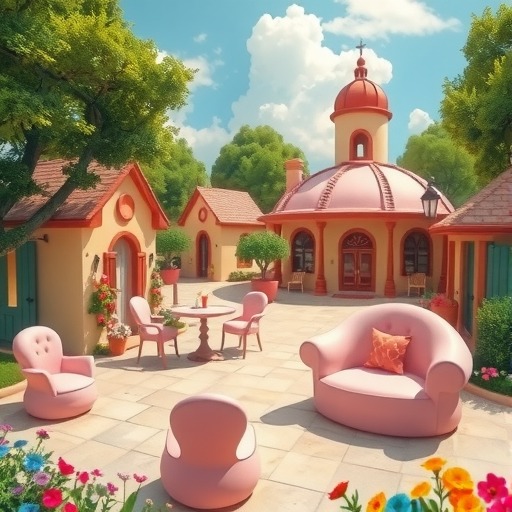 心动小镇心动小镇6月28日粉色泡泡家具位置攻略(图2)