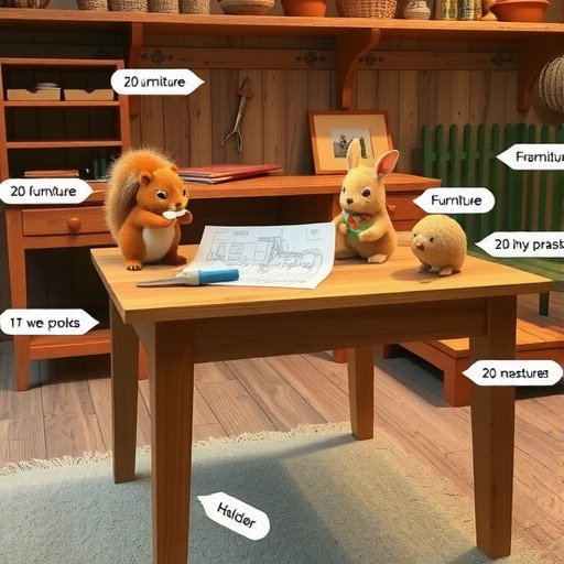 心动小镇动物新邻季 手册承重表 20家具+20建材 全(图1)