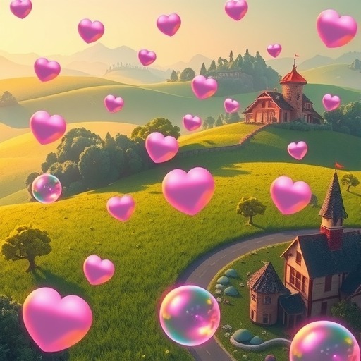 心动小镇心动小镇｜本周15个粉色泡泡位置(图1)