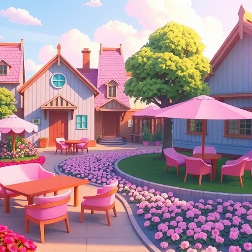 心动小镇心动小镇 3.1-3.7粉色泡泡家具位置攻略(图2)