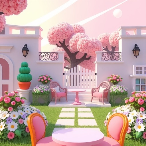 心动小镇心动小镇 3.1-3.7粉色泡泡家具位置攻略(图1)