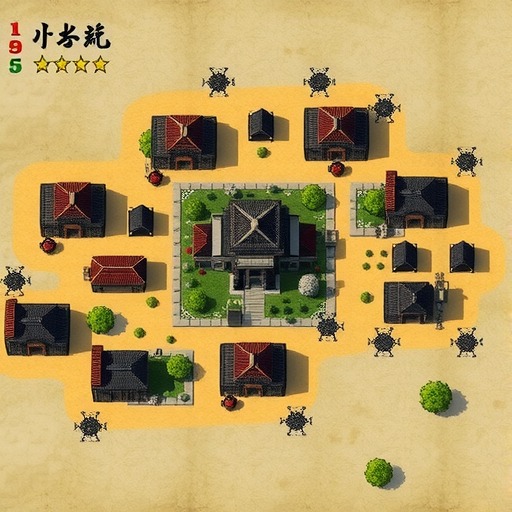 魔塔三国之群雄争霸新野为中转站1星地图超详细讲解(图1) 魔塔三国之群雄争霸新野为中转站1星地图超详细讲解(图1)