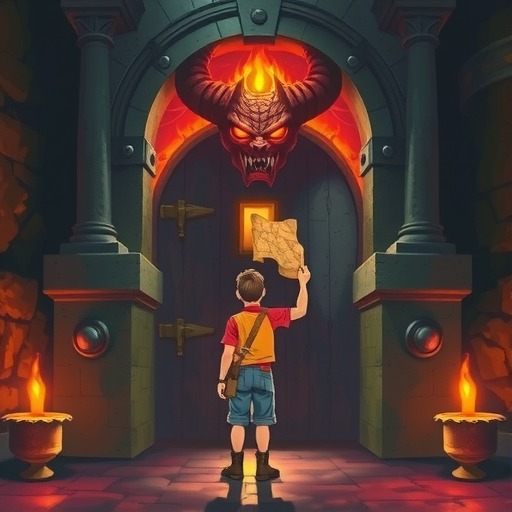 冒险寻宝然后打败魔王新手前期就选最高难度，基本都能打过(图1)