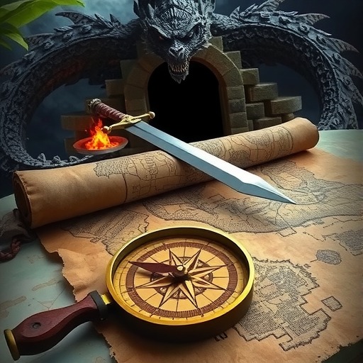 冒险寻宝然后打败魔王开局小攻略(图1)