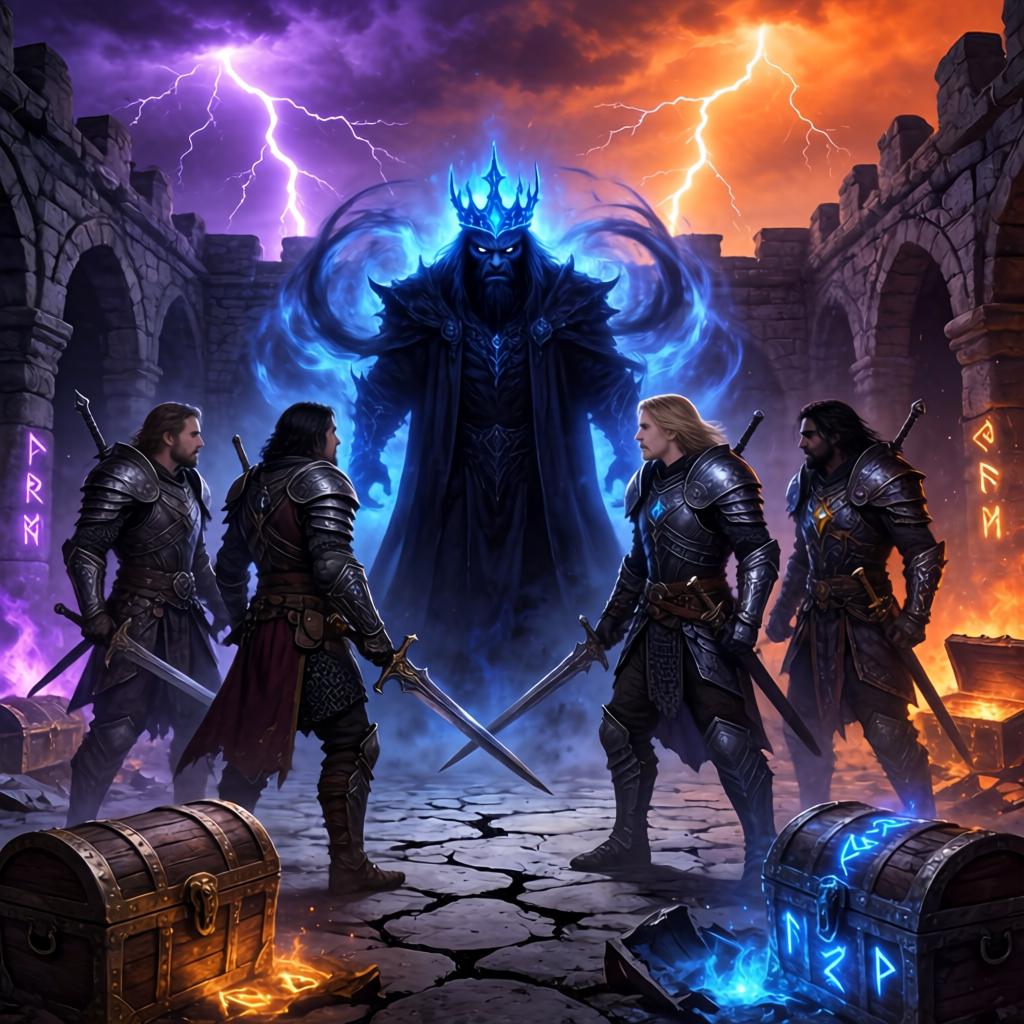 冒险寻宝然后打败魔王4战士挂机120(图1)