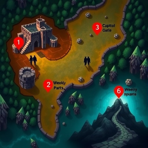 王都创世录本周周常刷怪地点（11.03-11.09）(图1)