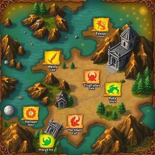 王都创世录周常怪物分部图(图1)