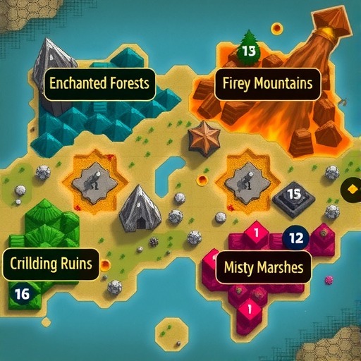 王都创世录第十一周周常怪物分布图(图2) 王都创世录第十一周周常怪物分布图(图2)