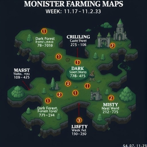 王都创世录本周周常刷怪地点（11.17-11.23）(图2)