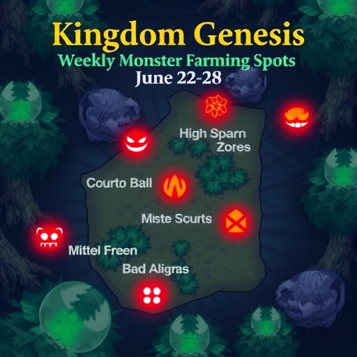 王都创世录本周周常刷怪地点（6.22--6.28）(图2)