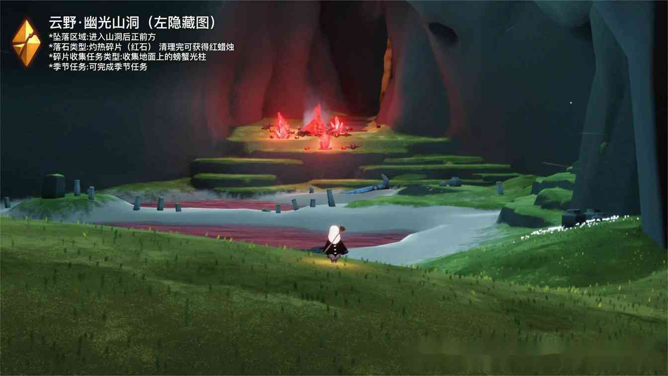 光·遇【4月红石日历】【4月黑/红石排期预估】【各日期落石点图解】(图5)