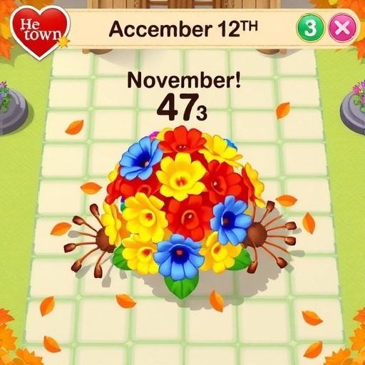 心动小镇11.12最新彩虹花束位置(图1)