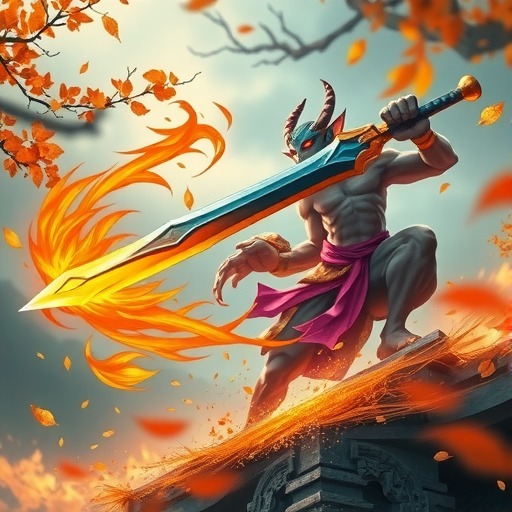 古今2-风起蓬莱幻境4的，剑魔可选一张幻秋风扫落叶(图1)