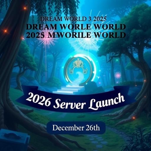 梦想世界3年度大服“二〇二六”12月26日重磅开启，大服预约活动现已开启！(图6)
